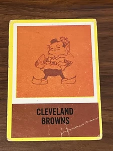 1967 Philadelphia Cleveland Browns Team Logo Card #48 1967CB1 - Bild 1 von 3