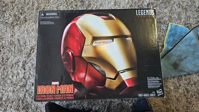 NEW Hasbro Marvel Legends Avengers Iron Man Electronic Helmet Prop Replica Gear - Image 1 of 4