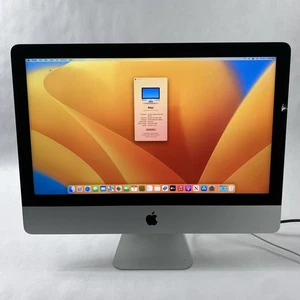 Apple A1418 iMac Retina 4k 21.5" 2017 3.4GHz i5 32GB RAM 1TB HDD os13.7.6 - Picture 1 of 23