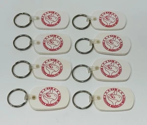 Vtg Advertising SNAPPER Lawn Mower Turtle Key Rings Channelview, Tx collectible - Picture 1 of 8