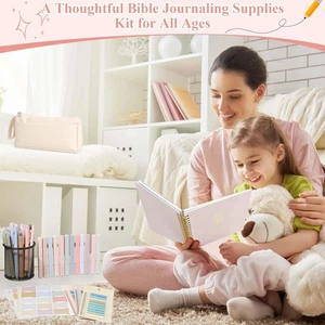 79 Pack Bible Study Supplies Journaling Kit Women Prayer Journal Note Taking Set - Picture 1 of 7