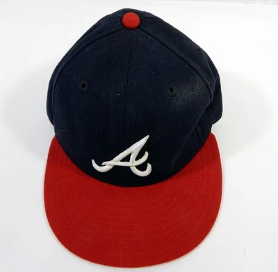 1997-02 Atlanta Braves Kerry Ligenberg #46 Juego Usado Navy Sombrero 7.125 DP22812 Foto 1 de 4