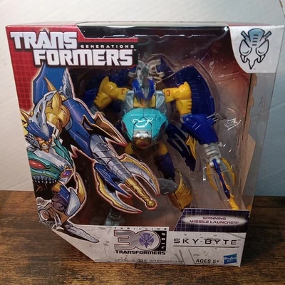 Transformers Generations SKY-BYTE Predacon Thrilling 30th Anniversary 2014  - Image 1 of 4