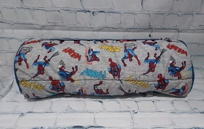 Alfombrilla Pottery Barn Kids MacKenzie Marvel Spider Man para siesta guardería guardería Spidey  Foto 1 de 4