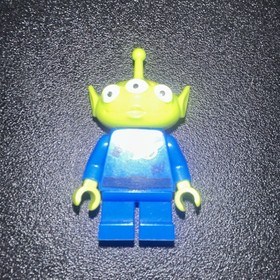 Lego Alien 7596 Yellow Splotch on Face Toy Story Minifigure