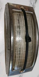 1948 1949 1950 Ford Pickup Truck F100 Parking Light Bezel/ Lenses Stainless - Picture 1 of 5