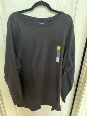 Cozy Black Women’s Tek Gear Long Sleeve Sweatshirt Size 3X NWT - Image 1 of 4