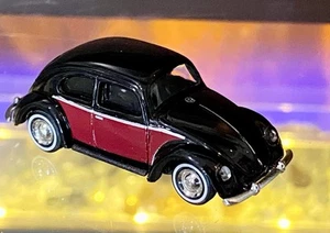 💥1951 VW Beetle '51 VOLKSWAGEN BUG Split-Window TOY MODEL MINT 💥Two-Tone Black - Picture 1 of 16
