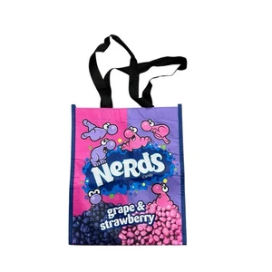 Nerds Tragetasche Traube & Erdbeere Nerds Süßigkeiten wiederverwendbar Geschenktüte Unikat Rarität - Bild 1 von 7