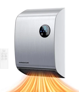 Wall Heater and Cooling 1500W VAGKRI Fast Heating W/ 3 Fan Speeds with remote - Picture 1 of 11