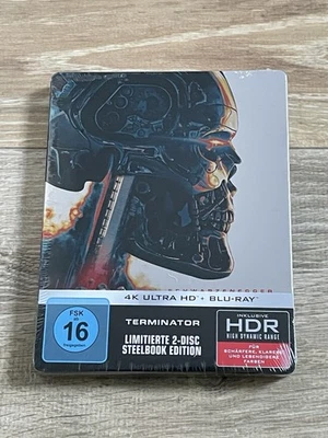 The Terminator 1984 Schwarzenegger 4K UHD Blu Ray Limited Steelbook Neu + OVP - Bild 1 von 2