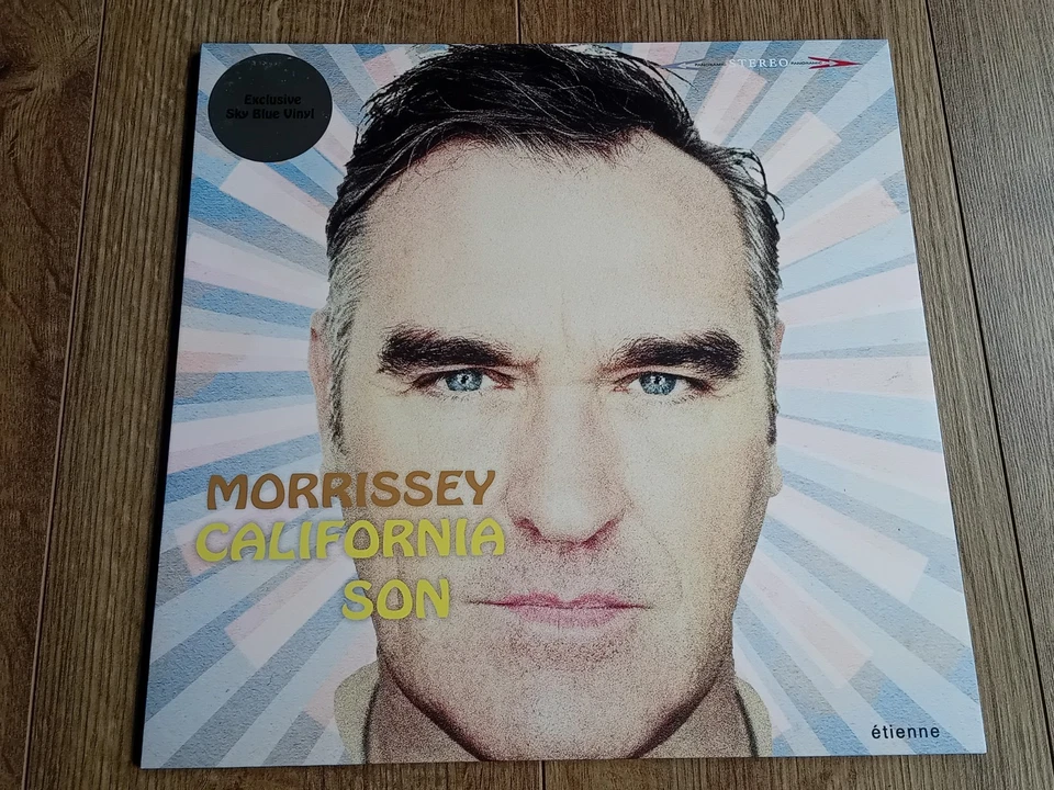MORRISSEY - CALIFORNIA SON LP  2019 BLUE VINYL INSERT INNER SLEEVE NEAR MINT - Image 1 of 4