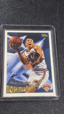 Topps Top Flight John Starks 12 1995 Foto 1 de 2