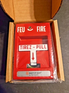 Notificador Honeywell Modelo N-MPS-SA - Tirador de alarma contra incendios - Nuevo stock antiguo - Imagen 1 de 10