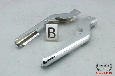 Harley Road King 2006 guardabarros trasero marco puntal juego de cubierta cromado #4115 Foto 1 de 4