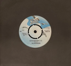 DIVERSIONS Fattie Bum-Bum / Jamaica POP REGGAE 1975 UK Gull GULS18 VG+ - Picture 1 of 2