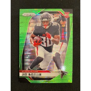 Jase McClellan 2024 Panini Prizm #342 RC Green Neon Pulsar Falcons - Picture 1 of 1
