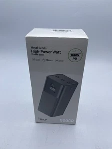 Metal Series High Power Watt Power Bank 100w 50000 Mah Fast Charging  - Picture 1 of 3