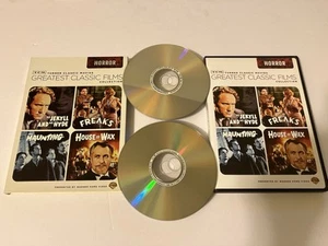 FREAKS TCM HORROR CLASSICS DVD HOUSE OF WAX DR JEKYLL MR. HYDE HAUNTING 4 FILMS - Picture 1 of 11