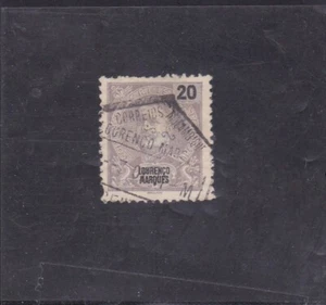 LOURENCO MARQUES D. CARLOS I 20 R. (1898-01) - Picture 1 of 1