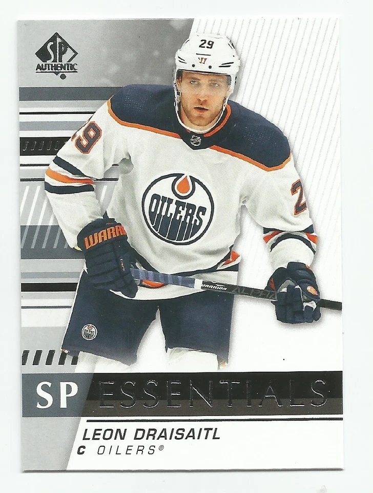 2019-20 SP Authentic Leon Draisaitl SP Essentials #SPE-LD EDMONTON OILERS - Image 1 of 1