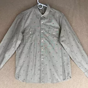 Lucky Brand Distinctive Western Herren Gr. L Floral Garantierte Passform Freizeithemd - Bild 1 von 20