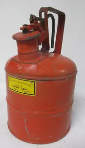 Vintage Underwriters Laboratories Inc geprüfte Sicherheitsdose rot Nr.E #736702 - Bild 1 von 6