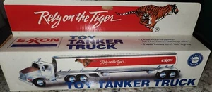 1993 Exxon Rely On The Tiger Toy Tanker Truck Collector Series - NEW IN OPEN BOX - Picture 1 of 6