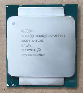 Intel Xeon E5-2630 V3 SR206 8 Core 20MB 2.4GHz LGA2011-3 85W CPU processor - Picture 1 of 1