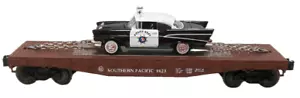 Lionel 6-26906 Southern Pacific Flatcar w/'57 Chevy Police Car NEW-IN-BOX - Picture 1 of 1