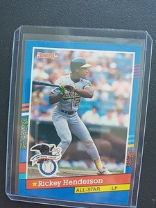 1991 Donruss Rickey Henderson All-Star HOF Card#53 NM/MT Condition