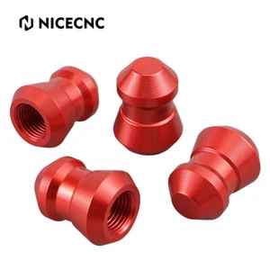 NICECNC Tire Stem Caps Valve + Front Fork Caps Valve For Honda XR650L 1993-2024 - Picture 1 of 11
