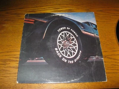 vinyl- Tower Of Power- Back On The Streets - ultrasonically cleaned - new sleeve - Image 1 of 4