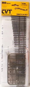Central Valley HO #2781 CVT Curvable Switch Kit -- Code 83 #7 Left - Picture 1 of 1