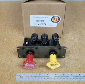 Válvula de control de tablero S&S # S-26519 Ref. # Bendix 801693 (serie MV-3) - Imagen 1 de 9