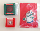 Hallmark Christmas Musical Let it Snow Holiday Horn Classic pin Lot