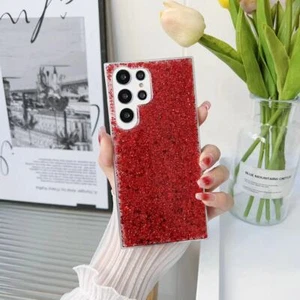 Glitter Case For Samsung Galaxy S23 S22 S21 S20 Ultra Plus FE S10 S9 S8 S7 TPU - Picture 1 of 18