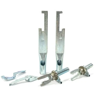 PAIR REAR BRAKE SHOE ADJUSTERS ADJUSTER KIT FITS: PEUGEOT 306 ABS 93-01 BBA181D - Image 1 of 4