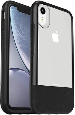 OtterBox STATEMENT SERIES for iPhone XR - LUCENT BLACK (CLEAR/BLACK) - Image 1 of 4