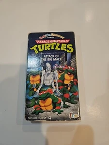 Teenage Mutant Ninja Turtles - Attack of the Big Macc (VHS, 1991) - Picture 1 of 5
