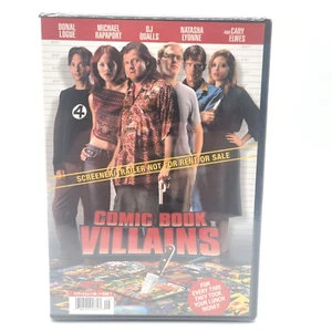 NEW Comic Book Villains Screener / Trailer DVD 2002 Factory Sealed! - Picture 1 of 5