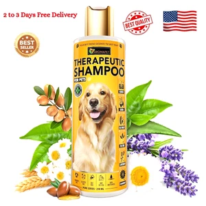 Natural Anti Itch Dog Shampoo 250ml– Medicated Relief for Allergies, Dry Skin - Picture 1 of 7