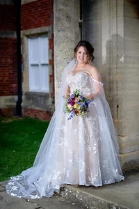 Wedding Dress - By Watters - UK Size 12 - Picture 1 of 4