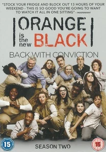 Orange Is the New Black - Season Two (2014) new Sealed DVD, Taylor Schilling - Picture 1 of 2