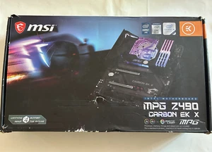 MSI MPG Z490 CARBON EK X ATX Socket Intel 1200 per cpu di 10°/11° gen - Foto 1 di 16