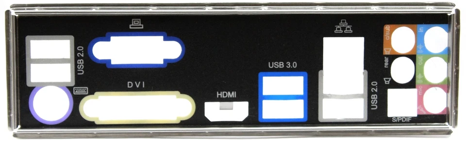 ASRock Z68 Pro3 Blende - Slotblech - I/O Shield   #87870 - Bild 1 von 1