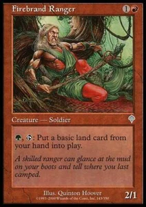 MTG magic cards 2x Firebrand Ranger Invasion Light Play, English - Picture 1 of 1
