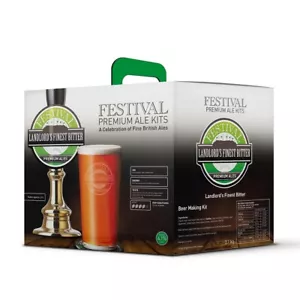Festival Premium Ale - Landlords Finest Bitter 40 Pintas Kit de Cerveza - Elaboración Casera - Imagen 1 de 5