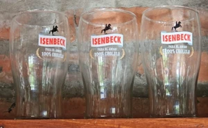 Lot 3 Gläser Bier Isenbeck aus Argentinien - Bild 1 von 4