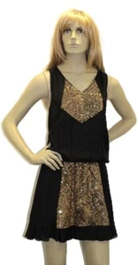 KLEID 364€ - 70% TOG G. DAMEN TRONISTA SCHWARZ Gr.disp 40/44 P/E. - Bild 1 von 4